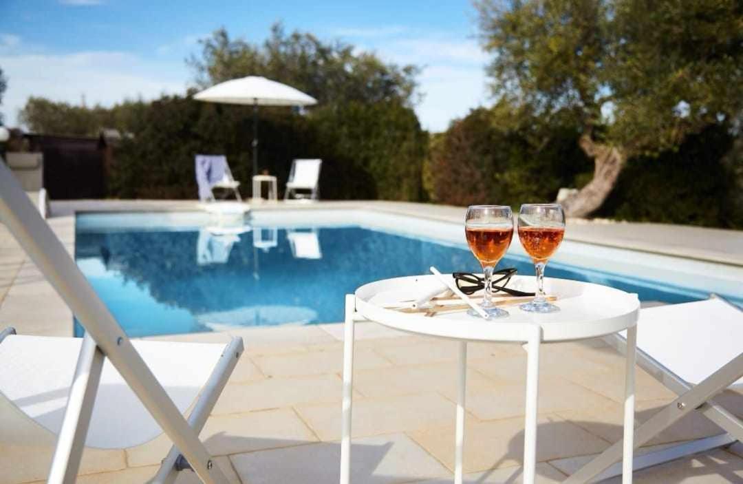 Trulli Azzalema With Exclusive Pool Vila Brindisi Exterior foto